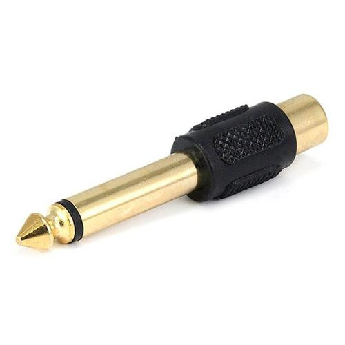Monoprice  changeur de genre de câble 1/4in (6.35mm) TS RCA Noir - 7149