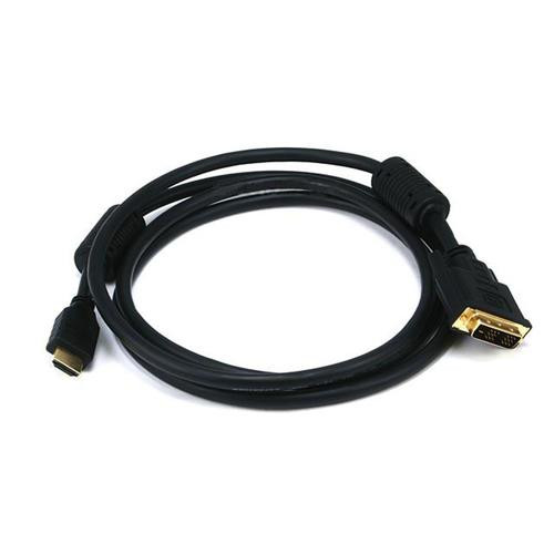 Monoprice  câble vidéo et adaptateur 0,9 m HDMI Type A (Standard) DVI-D Noir - 2661