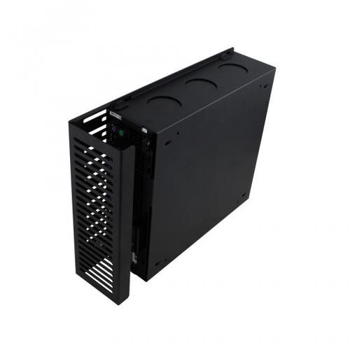 RackSolutions  support pour unité centrale Support de CPU monté au mur Noir - 104-4778