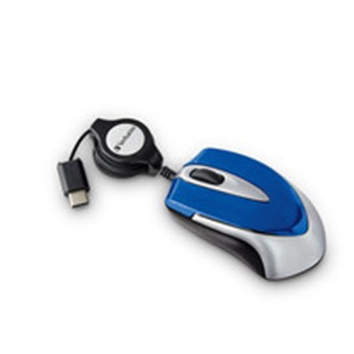 Verbatim  souris Voyage Ambidextre USB Type-A Optique - 70237