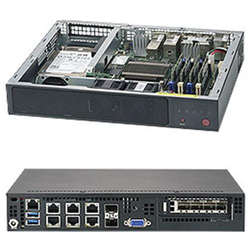 Supermicro SuperServer E300-9A Intel SoC BGA 1310 Rack (1 U) Noir - SYS-E300-9A