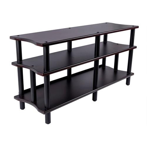 Monoprice Double-Wide XL 3-Tier AV Stand Espresso - 43165