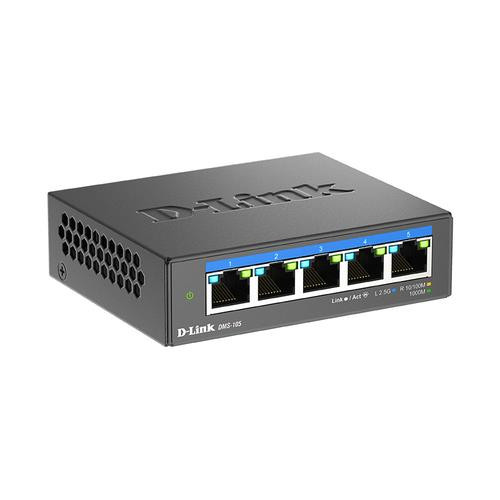 D-Link Switch non administrable 5 ports multi-Gigabit 2,5G - DMS-105/E