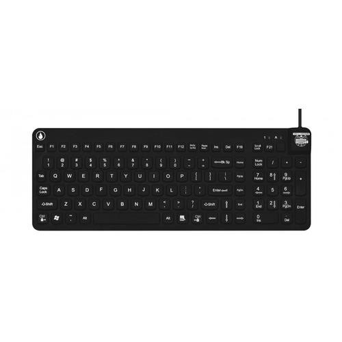 Man & Machine  clavier Médical USB QWERTY Anglais Noir - ROC/MAG/B5