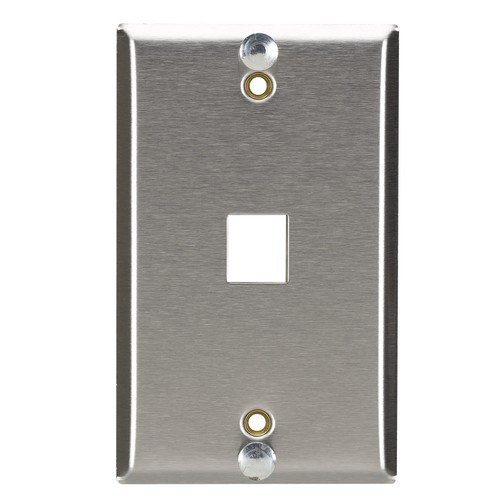 Black Box  Plaque de commutation et obturateur Acier inoxydable - WP369