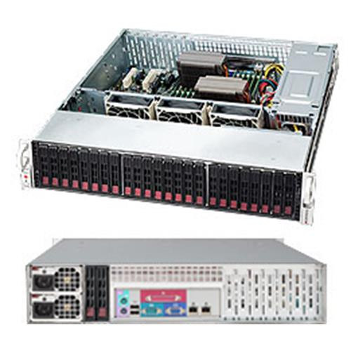 Supermicro  serveur barebone Rack (2 U) Argent - CSE-216BE1C-R920LPB Supermicro  serveur barebone Rack (2 U) Argent - CSE-216BE1C-R920LPB