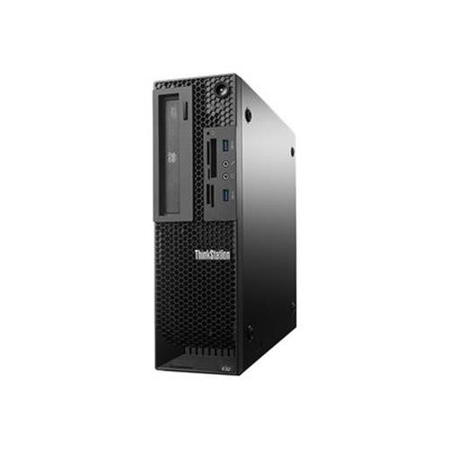 Lenovo ThinkStation E32 Intel® Core™ i5 i5-4570 4 Go DDR3-SDRAM 500 Go HDD Windows 7 Professional SFF Station de travail Noir - 30A3001FUS