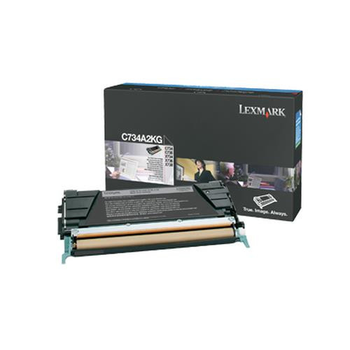 Lexmark  Cartouche de toner 1 pièce(s) Original Noir - C734A2KG