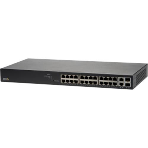 Axis  commutateur réseau Géré Gigabit Ethernet (10/100/1000) Connexion Ethernet, supportant l'alimentation via ce port (PoE) Noir - 01192-004