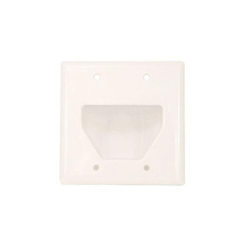 Monoprice  Plaque de commutation et obturateur Blanc - 4001