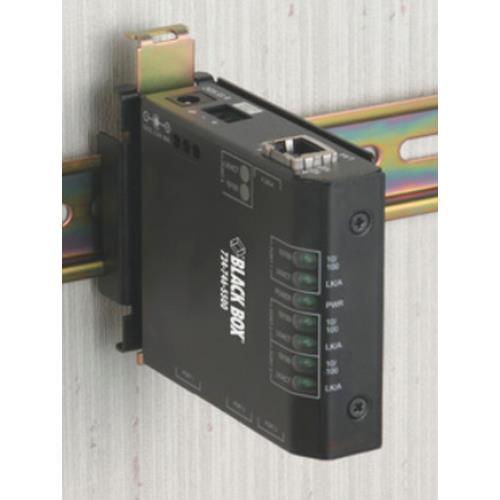 Black Box  convertisseur de support réseau 100 Mbit/s Noir - LBH100A-HD-ST-24