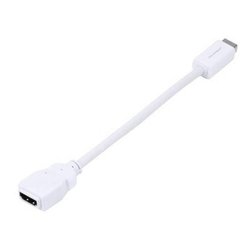 Monoprice  câble vidéo et adaptateur HDMI Type A (Standard) DVI Blanc - 4852