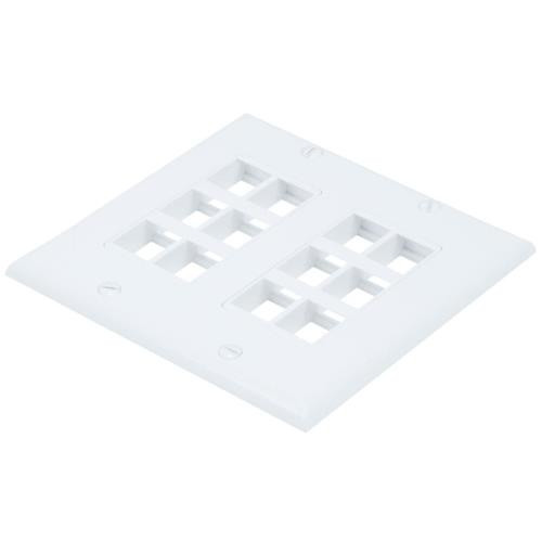 Monoprice  Plaque de commutation et obturateur Blanc - 6837