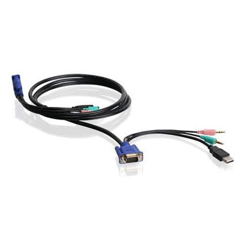 iogear  câble kvm Noir 1,83 m - G2L5102U