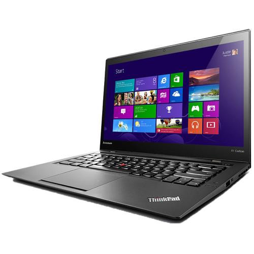 Lenovo ThinkPad X1 Carbon Intel® Core™ i7 i7-4600U Ultrabook 35,6 cm (14") Quad HD 8 Go DDR3L-SDRAM 256 Go SSD Windows 7 Professional Preload Noir, Graphite - 20A7002VCA