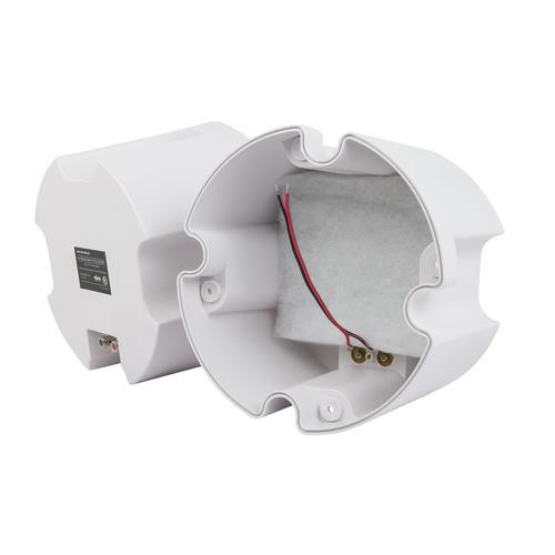 Monoprice  boîte haut-parleur Haut-parleur central Acrylonitrile-Butadiène-Styrène (ABS) Blanc - 11941