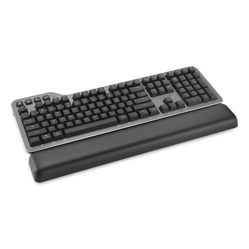 Kensington MK7500F QuietType Pro clavier maison/bureau USB + RF Wireless + Bluetooth QWERTY Anglais américain Aluminium, Noir - K72201US