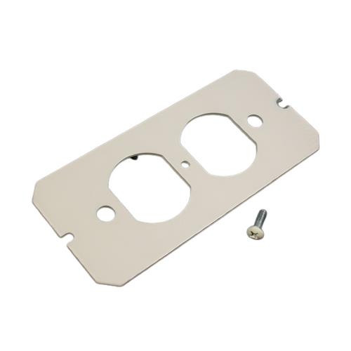 WIREMOLD  Plaque de commutation et obturateur Ivoire - 6DP