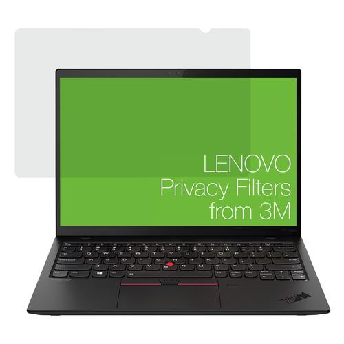 Lenovo  filtre anti-reflets pour écran et filtre de confidentialité 33 cm (13") Netbook Filtre de confidentialité sans bords pour ordinateur - 4XJ1D34301