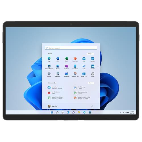 Microsoft Surface Pro 8 Intel® Core™ i5 512 Go 33 cm (13") 8 Go Wi-Fi 6 (802.11ax) Windows 11 Home Graphite - EBP-00017