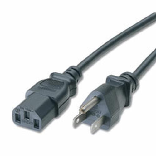 C2G  câble électrique Noir 4,57 m NEMA 5-15P IEC C13 - 09482