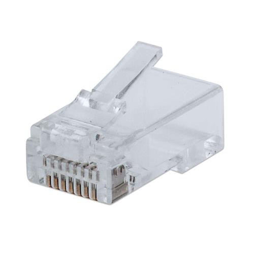 Intellinet  connecteur de fils RJ45 Transparent - 790383