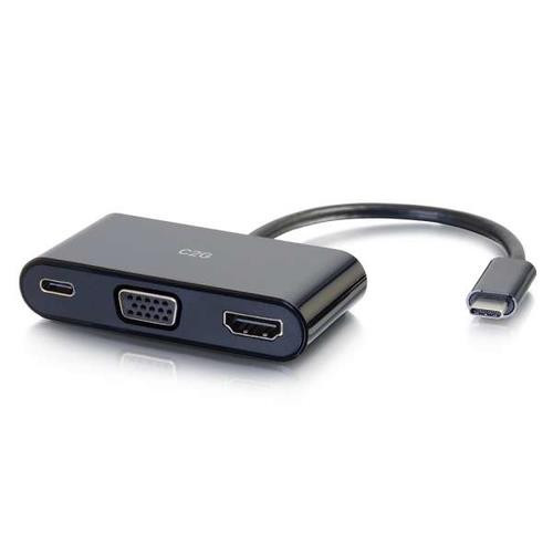 C2G  station d'accueil USB 3.2 Gen 1 (3.1 Gen 1) Type-C Noir - 26884