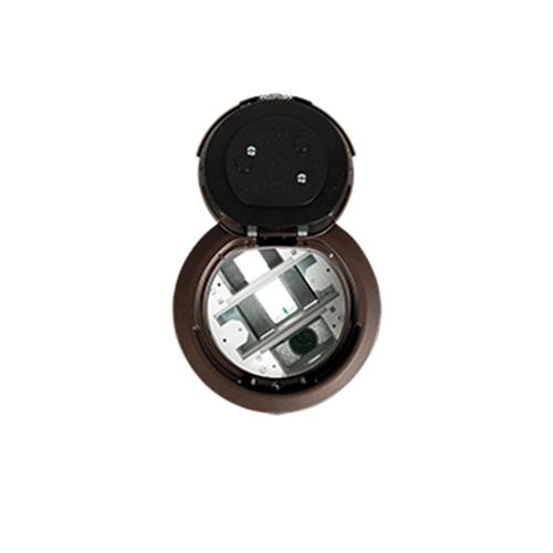 WIREMOLD  boitier de prise de courant Bronze - 6ATC2BZ