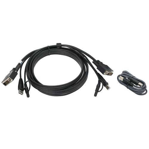 iogear  câble kvm Noir 3 m - G2L703UTAA3