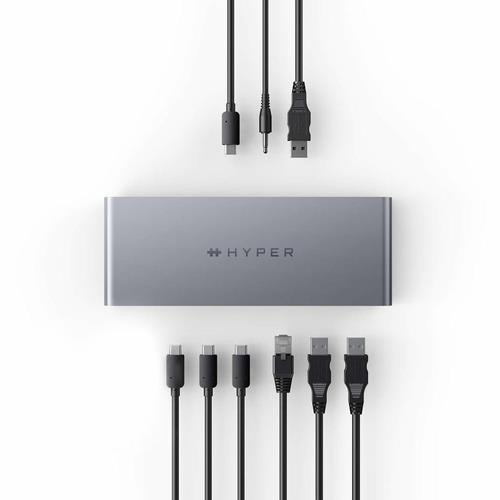 Targus  station d'accueil Thunderbolt 4 Gris - HDTB4D-US