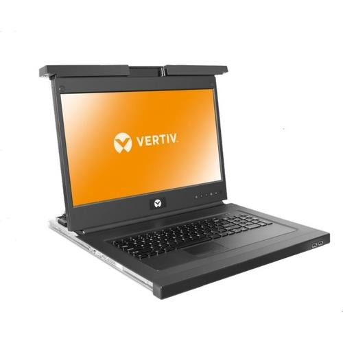 Vertiv LCD,8P KVM, 8 CABLES, USB KB-US TAA support d'ordinateurs 47 cm (18.5") 1366 x 768 pixels - LRA185KMM8D-G01