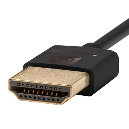 Monoprice  câble HDMI 1,82 m HDMI Type A (Standard) Noir - 13590