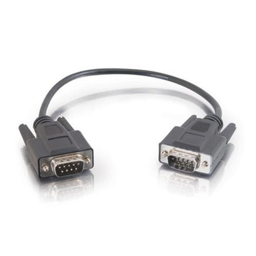 C2G 3ft DB9 M/M Cable - Black câble Série DB-9 - 25220