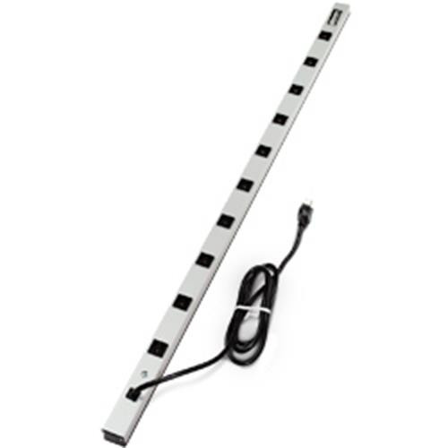 WIREMOLD  multiprise 1,8 m 10 sortie(s) CA Intérieure Noir, Gris - 4810BCS