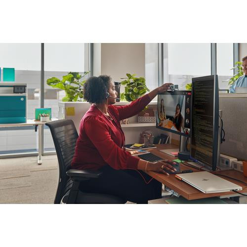 POLY Micro-casque Blackwire 3315 monaural USB-C certifié Microsoft Teams + connexion 3,5 mm + adaptateur USB-C/A - 8X218AA