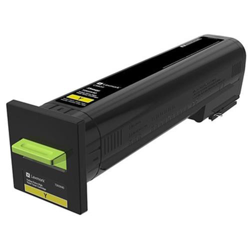 Lexmark CS820 Cartouche de toner 1 pièce(s) Original Jaune - 72K0X40
