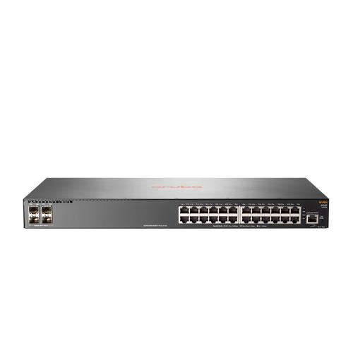 HPE Aruba Networking Aruba 2930F 24G 4SFP Géré L3 Gigabit Ethernet (10/100/1000) 1U Gris - JL259A#B2C