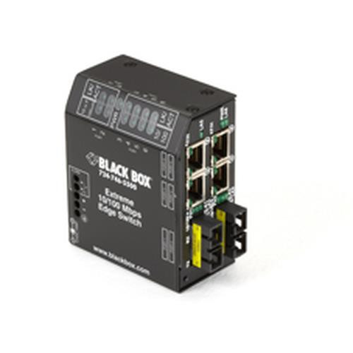 Black Box  commutateur réseau L2 Fast Ethernet (10/100) Noir - LBH240AE-P-SSC