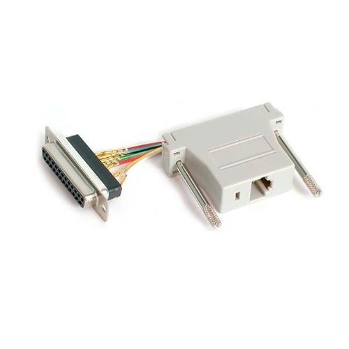 StarTech.com Adapter DB25F to RJ45F carte et adaptateur d'interfaces - GC258FF