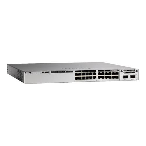 Cisco Catalyst C9300-24UX-E Géré L2/L3 10G Ethernet (100/1000/10000) Connexion Ethernet, supportant l'alimentation via ce port (PoE) 1U Gris - C9300-24UX-E-RF