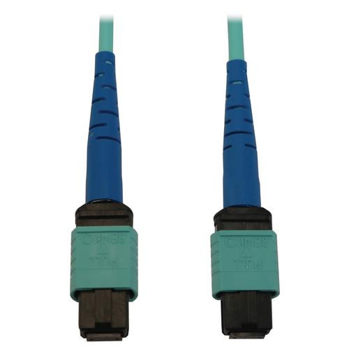 Tripp Lite  câble InfiniBand et à fibres optiques 5 m MPO/MTP OFNR Couleur aqua, Noir, Bleu - N846B-05M-24-P