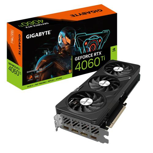 GIGABYTE GAMING GeForce RTX 4060 Ti OC 16G NVIDIA 16 Go GDDR6 - GV-N406TGAMING OC-16GD GIGABYTE GAMING GeForce RTX 4060 Ti OC 16G NVIDIA 16 Go GDDR6 - GV-N406TGAMING OC-16GD
