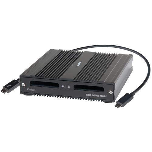 Sonnet SF3 Series – RED MINI-MAG Pro lecteur de carte mémoire Thunderbolt 3 Noir - SF3-2RMM