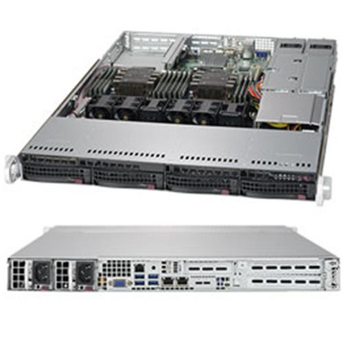 Supermicro SuperServer 6019P-WTR Intel® C621 LGA 3647 (Socket P) Rack (1 U) Noir - SYS-6019P-WTR