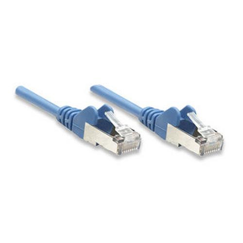 Intellinet RJ-45, 30m, Cat6, UTP câble de réseau Bleu - 342414