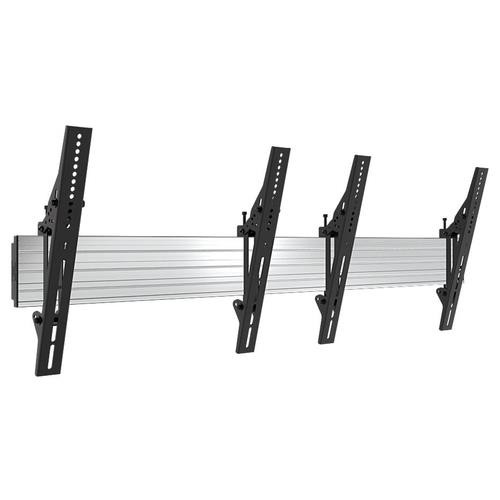 Atdec  montage des affichages de messages Noir, Argent - ADBS-2X1-12TW Atdec  montage des affichages de messages Noir, Argent - ADBS-2X1-12TW