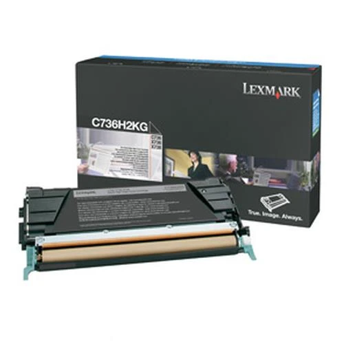 Lexmark  Cartouche de toner 1 pièce(s) Original Noir - C736H2KG