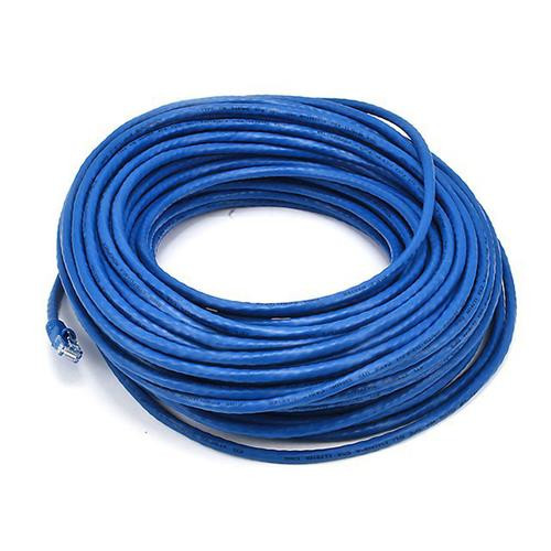 Monoprice 100ft. Cat6 UTP câble de réseau Bleu 30,48 m U/UTP (UTP) - 2119