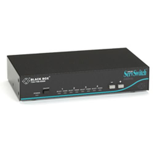 Black Box ServSwitch Ultra commutateur écran, clavier et souris Noir - KV5002MA-R2