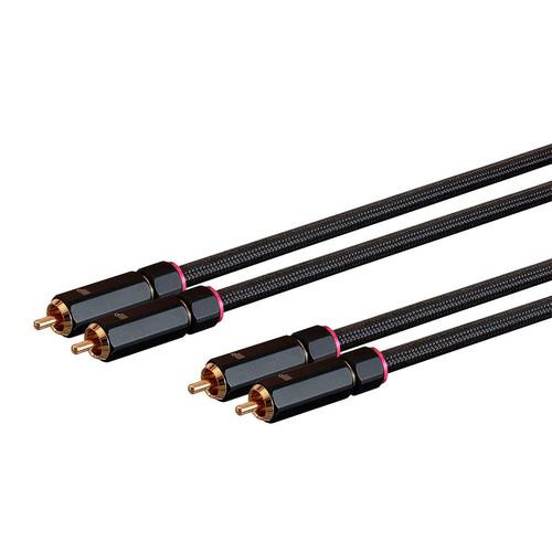 Monoprice Onix Series câble audio 0,9 m 2 x RCA Noir - 38076